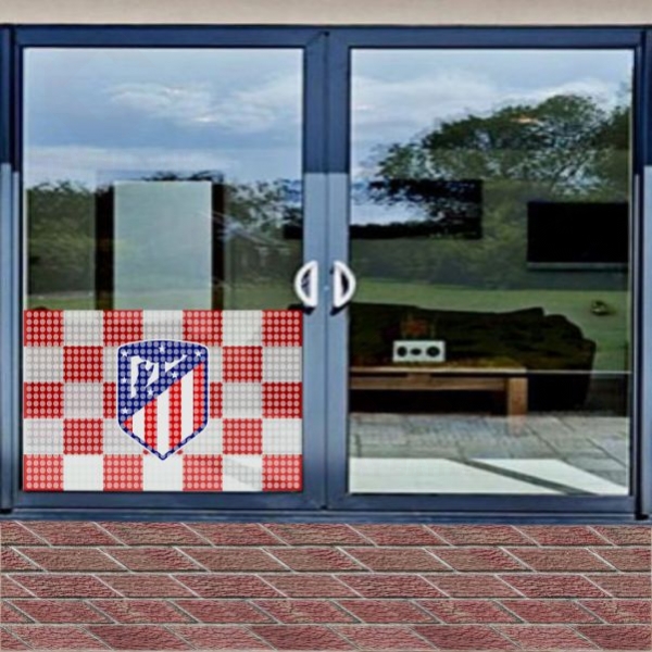 Atletico Madrid Cam Folyo One Way Vision Bask�
