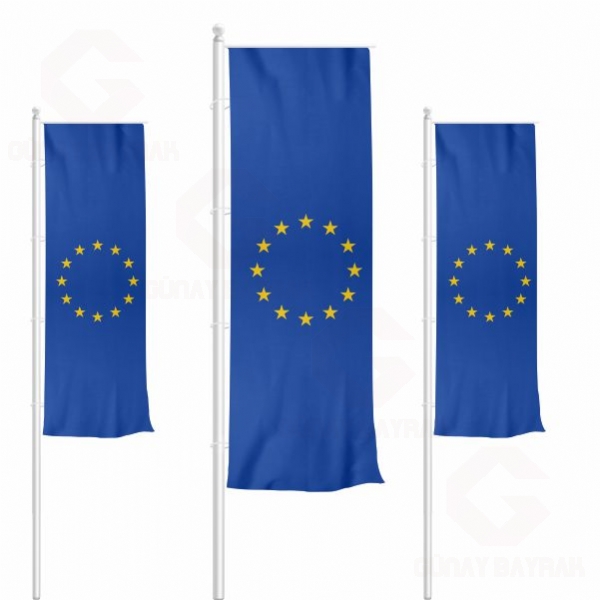 Avrupa Birlii Dikey ekilen Bayraklar