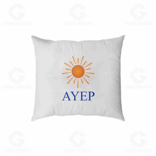 Ayd�nl�k ve Yenilik Partisi Dijital Bask�l� Yast�k K�l�f�