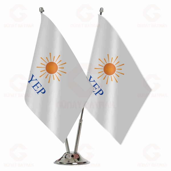 Ayd�nl�k ve Yenilik Partisi ikili Masa Bayra��