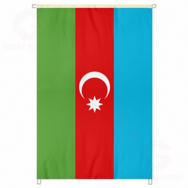Azerbaycan Bina Boyu Byk Bayrak