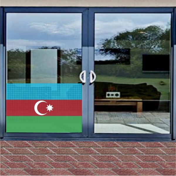 Azerbaycan Cam Folyo One Way Vision Bask