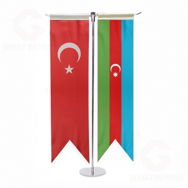 Azerbaycan T Masa Bayra