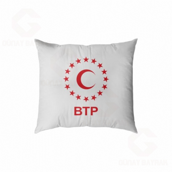 BTP Bamsz Trkiye Partisi Dijital Baskl Yastk Klf