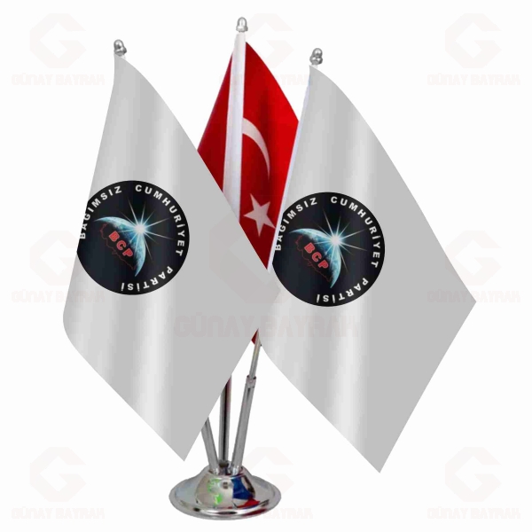 Ba��ms�z Cumhuriyet Partisi ��l� Masa Bayra��
