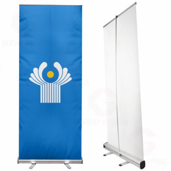 Ba��ms�z Devletler Toplulu�u Roll Up Banner