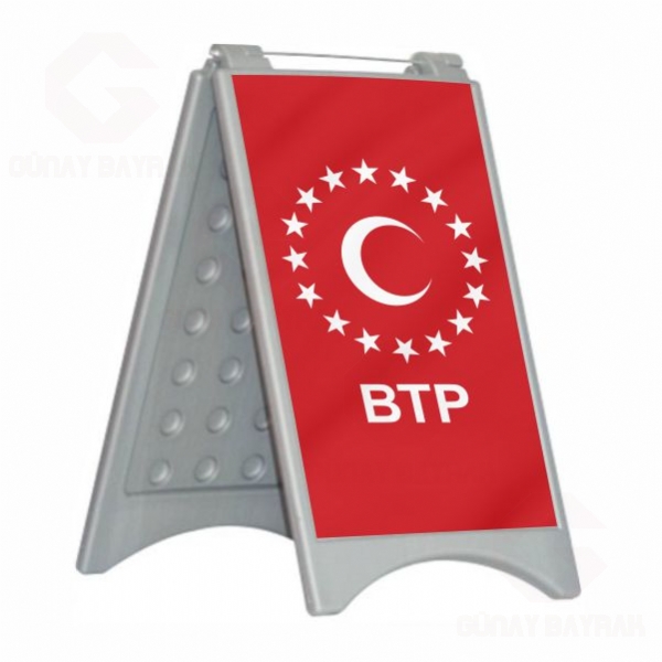 Bamsz Trkiye Partisi A Kapa Plastik Duba