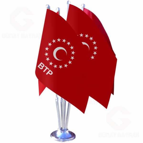 Bamsz Trkiye Partisi Drtl Masa Bayra