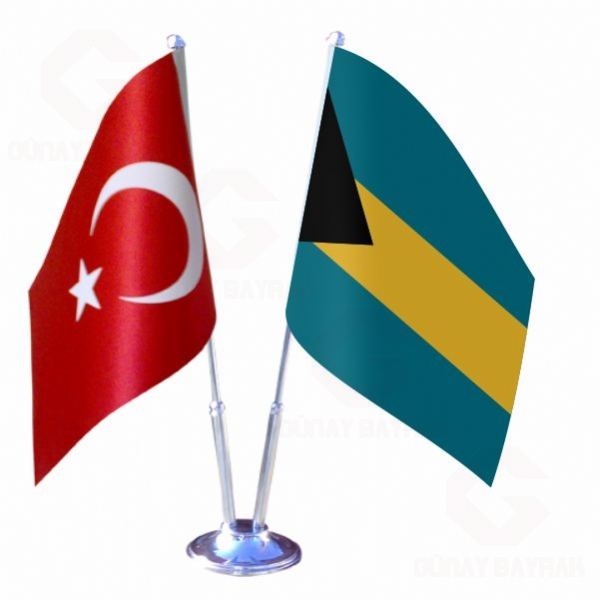 Bahamalar 2 li Masa Bayraklar�