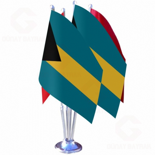 Bahamalar D�rtl� Masa Bayra��