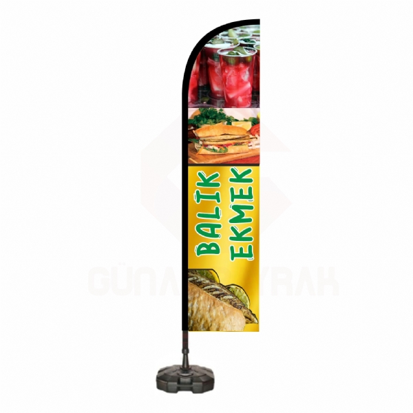 Bal�k Ekmek Plaj Bayra��