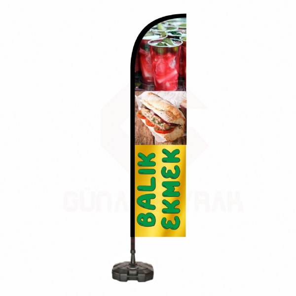Bal�k Ekmek Plaj Bayraklar�