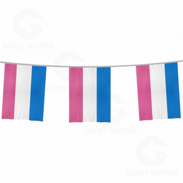 Bandera Heterosexual pe Dizili Kare Bayraklar