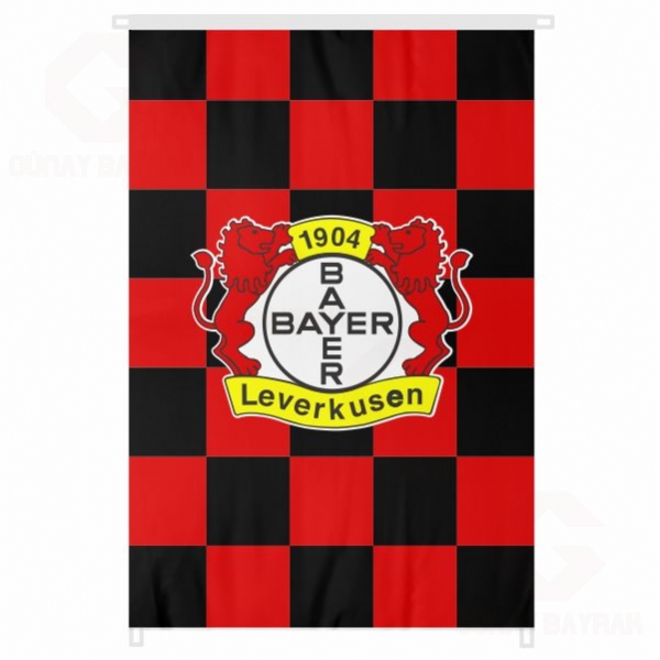 Bayer 04 Leverkusen Bina Boyu Byk Bayrak