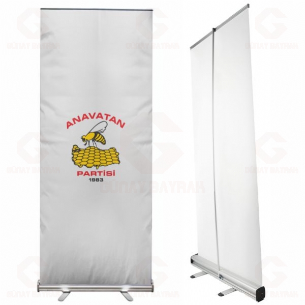 Beyaz Anavatan Partisi Roll Up Banner