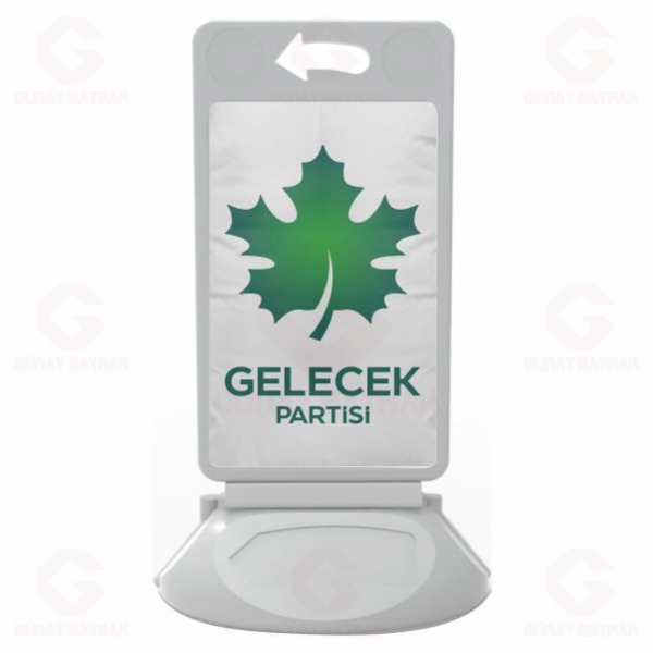 Beyaz Gelecek Partisi Plastik Reklam Dubas�