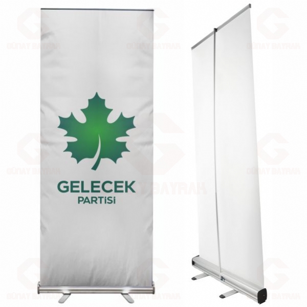 Beyaz Gelecek Partisi Roll Up Banner