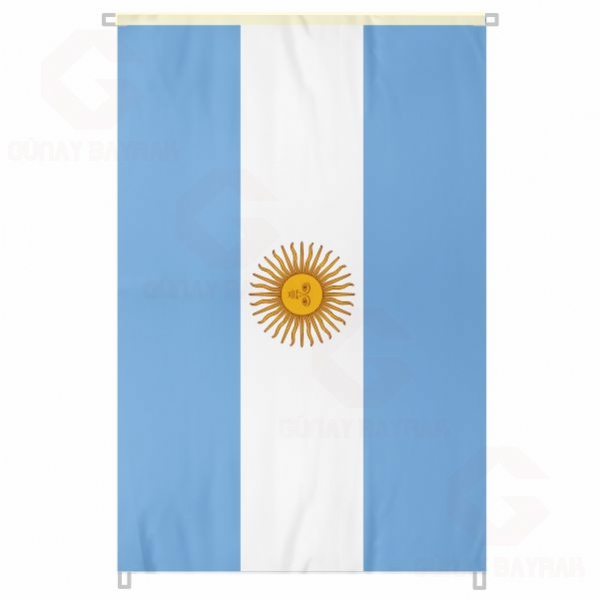 Bina Boyu Arjantin Bayrak
