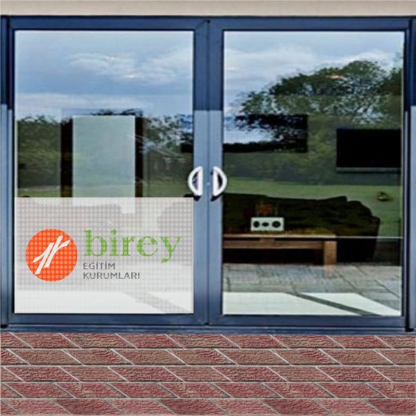 Birey E�itim Kurumlar� Cam Folyo One Way Vision Bask�