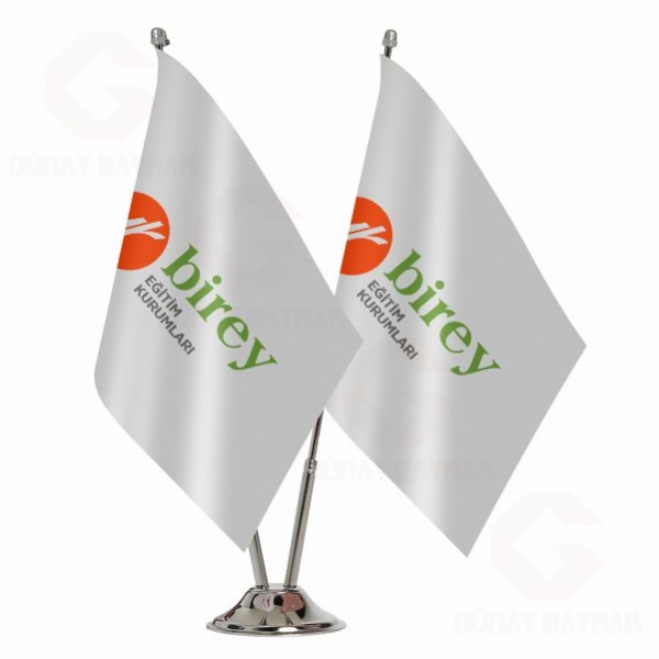 Birey E�itim Kurumlar� ikili Masa Bayra��