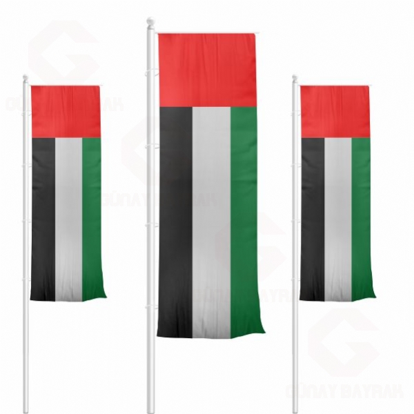 Birleik Arap Emirlikleri Dikey ekilen Bayraklar