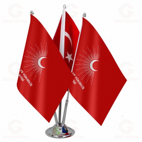 Birlik ve Y�kseli� Partisi ��l� Masa Bayra��