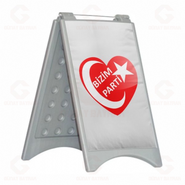 Bizim Parti A� Kapa Plastik Duba