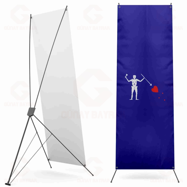 Blue field of the Pirate Dijital Bask� X Banner