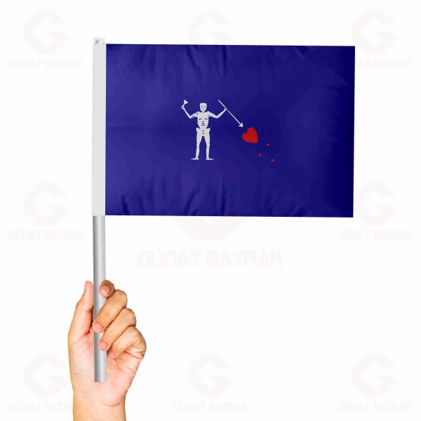 Blue field of the Pirate Sopal� Bayrak