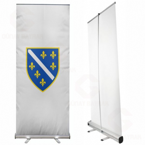 Bosna Hersek Cumhuriyeti Roll Up Banner