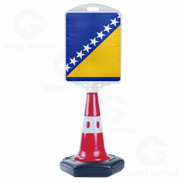 Bosna Hersek Orta Boy Yol Reklam Duba