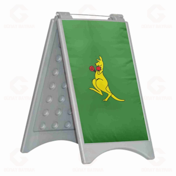 Boxing Kangaroo A� Kapa Plastik Duba