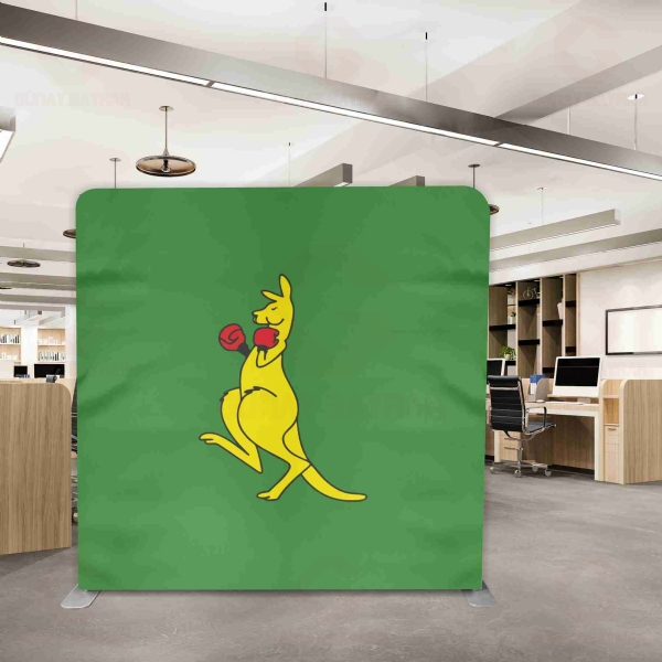 Boxing Kangaroo Backdrop Stand