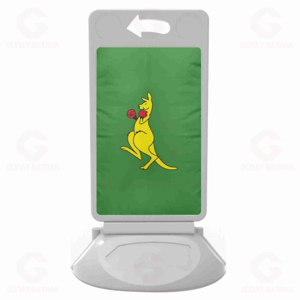 Boxing Kangaroo Plastik Reklam Dubas�