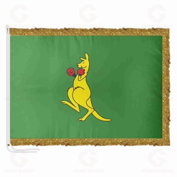 Boxing Kangaroo Saten Makam Bayra��