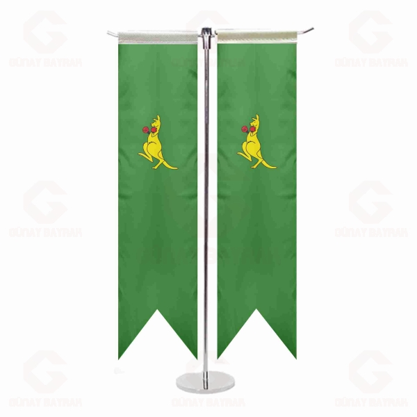 Boxing Kangaroo T Masa Bayraklar�