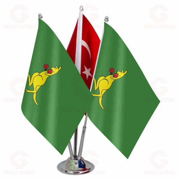 Boxing Kangaroo ��l� Masa Bayra��