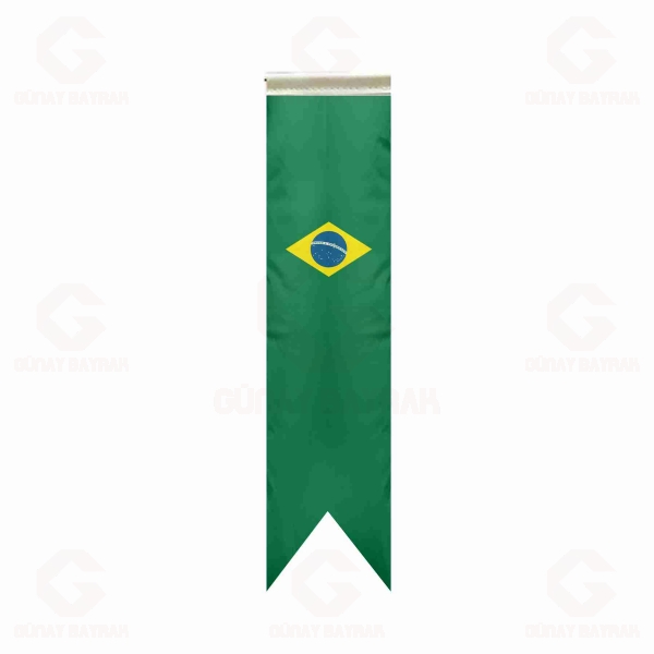 Brazil L Masa Bayraklar�