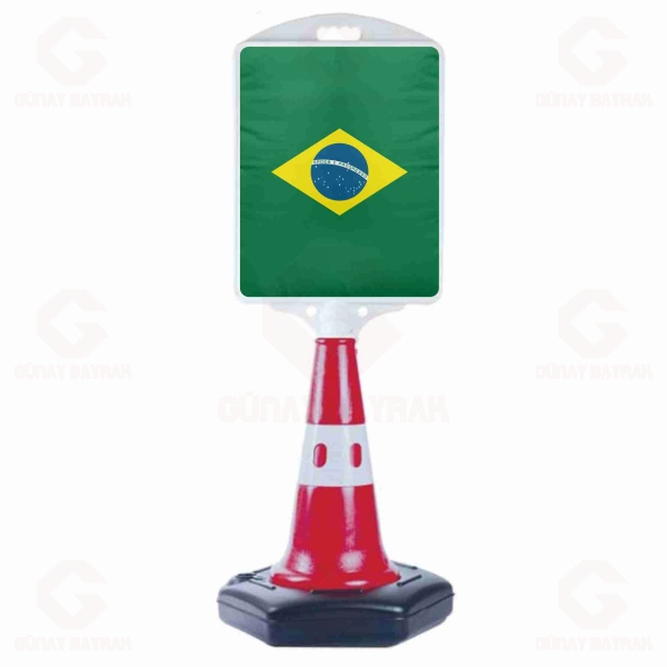 Brazil Orta Boy Yol Reklam Duba