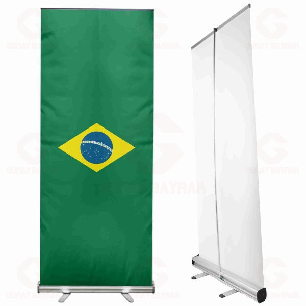 Brazil Roll Up Banner