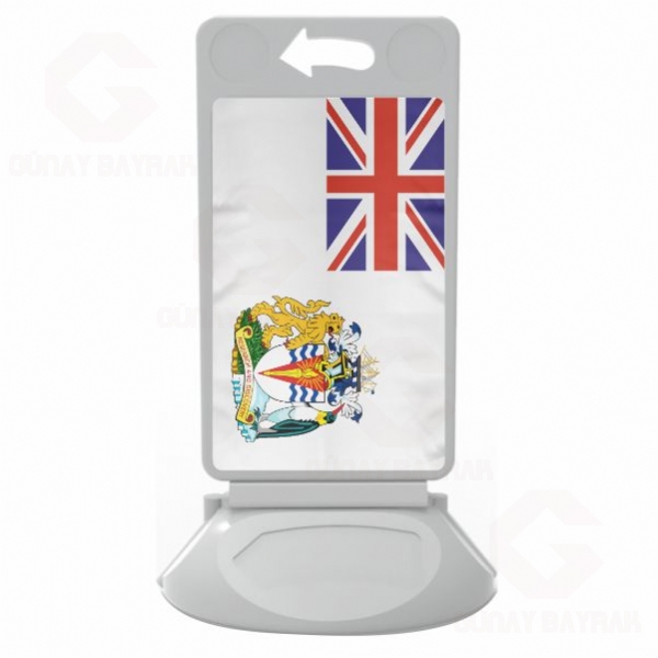 Britanya Antarktika Topraklar� Plastik Reklam Dubas�
