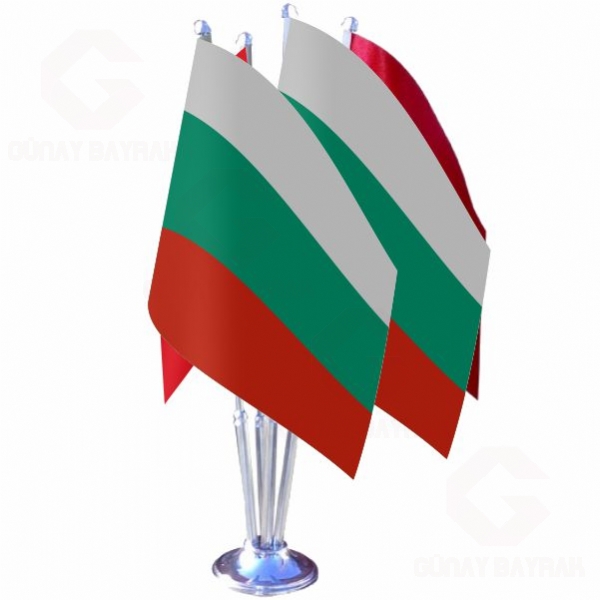 Bulgaristan Drtl Masa Bayra