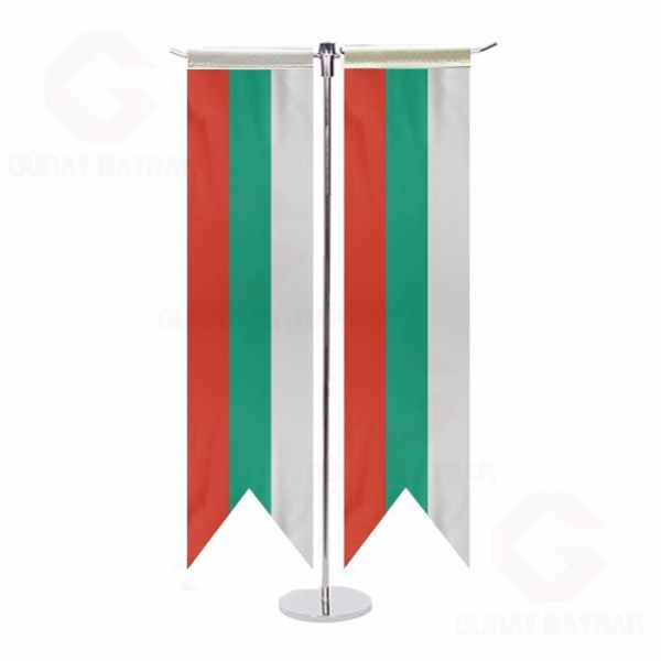 Bulgaristan T Masa Bayraklar