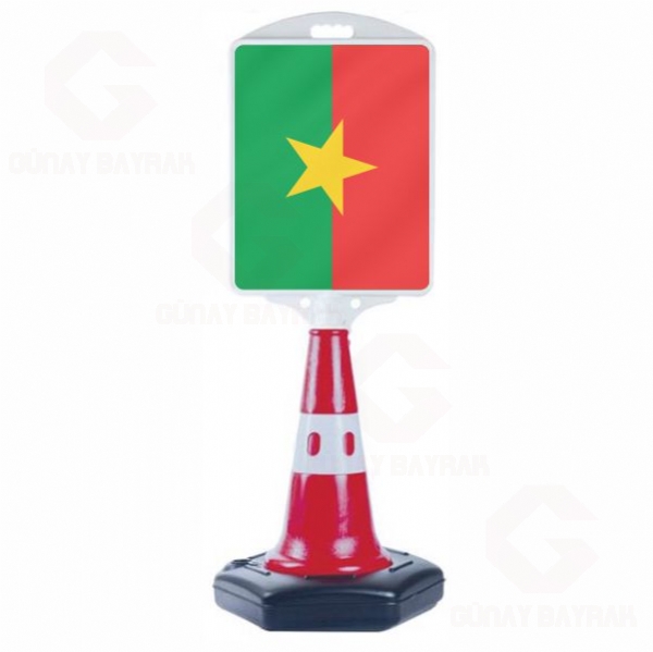 Burkina Faso Orta Boy Yol Reklam Duba