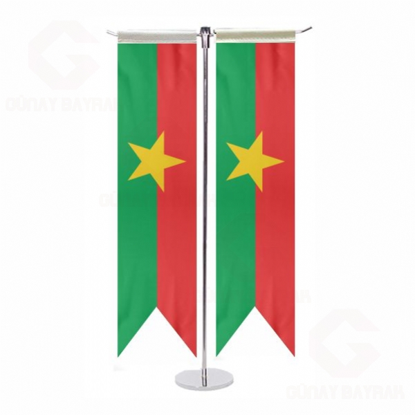 Burkina Faso T Masa Bayraklar