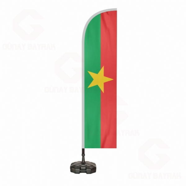 Burkina Faso Yelken Bayraklar