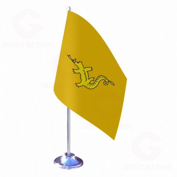 B�y�k Hun �mparatorlu�u Tekli Masa Bayra��