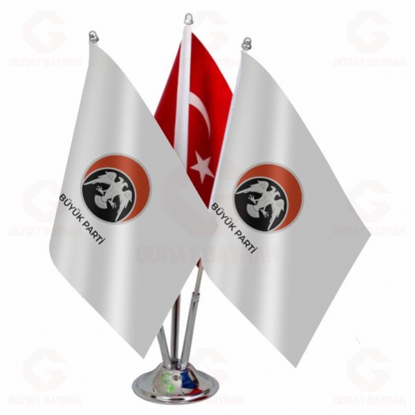 B�y�k Parti ��l� Masa Bayra��