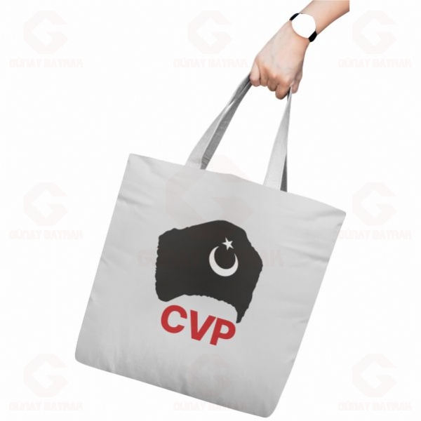 CVP Cumhuriyet�i Vatanseverler Partisi Bez �anta Modelleri ve Bez �anta