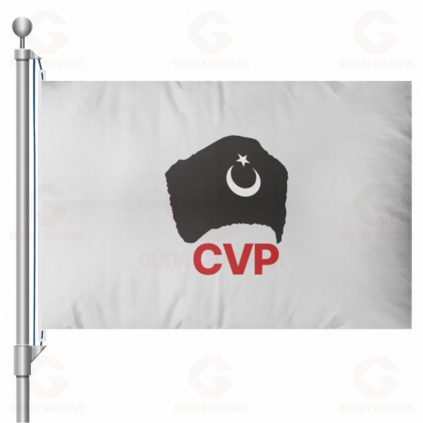 CVP Cumhuriyet�i Vatanseverler Partisi G�nder Bayra��